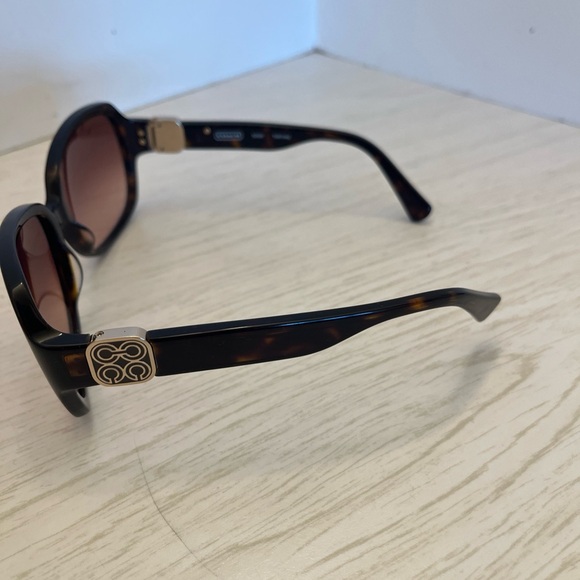 Coach Tortoise Shell Sunglasses - Picture 5 of 16